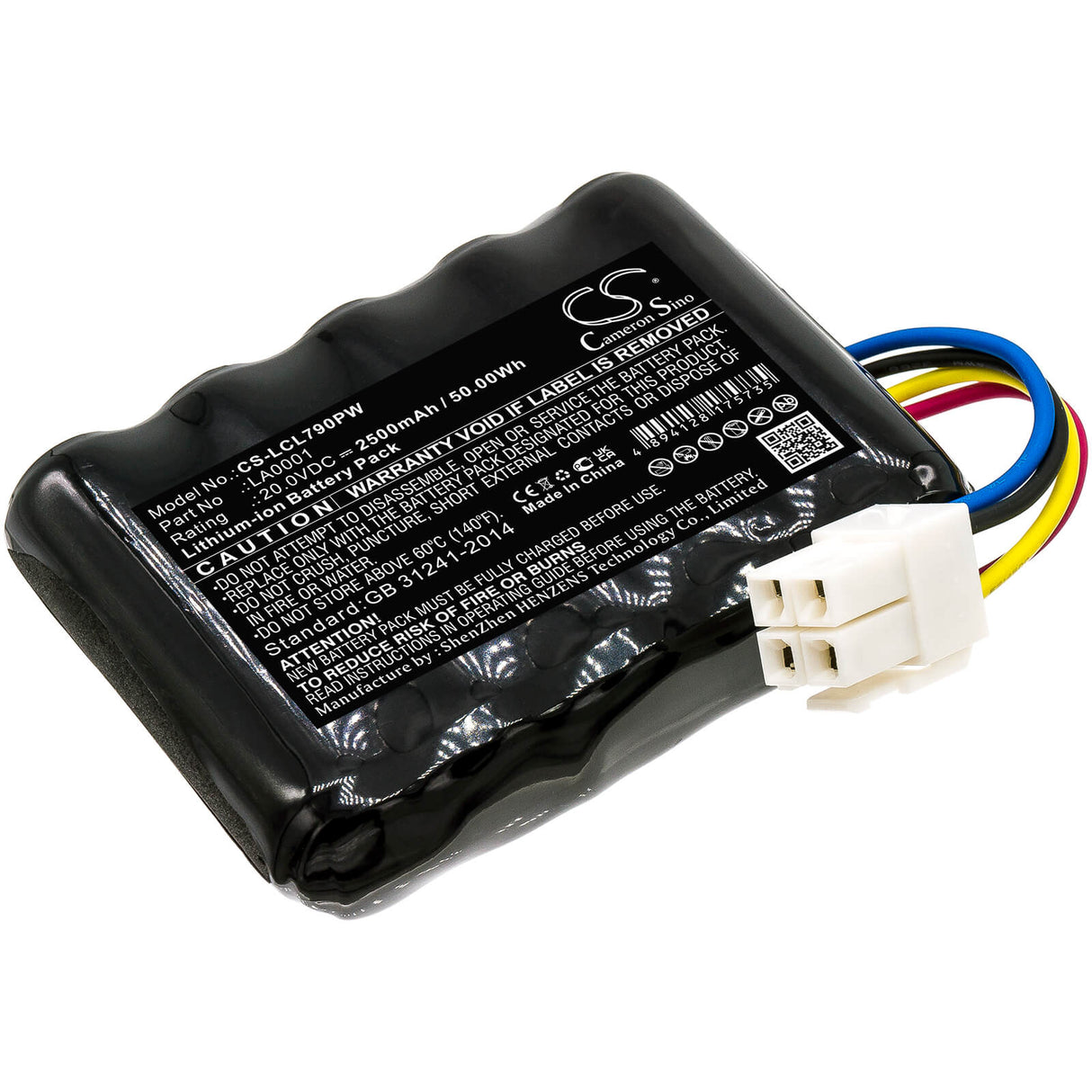 20.0V, Li-ion, 2500mAh, Lawn Mowers battery fits Ferrex, Landxcape, La0001, 800m2 2021, 50.00Wh Lawn Mowers Cameron Sino Technology Limited