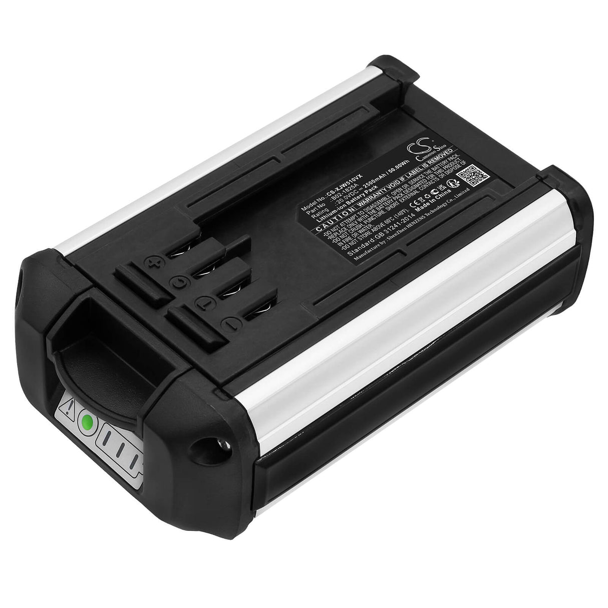 20.0V, Li-ion, 2500mAh, Vacuum battery fits Jimmy, Hydroboost 10000 Liberty, 50.00Wh Vacuum Cameron Sino Technology Limited