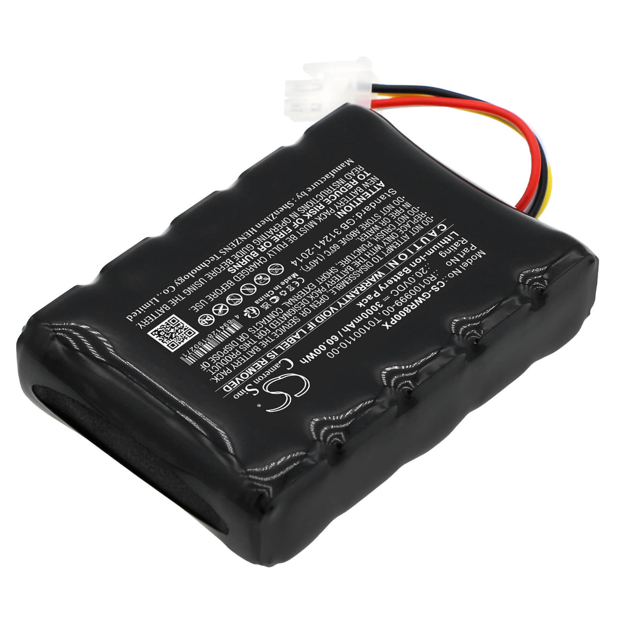 20.0V, Li-ion, 3000mAh, Lawn Mowers battery fits Cramer, R0100999-00, Rm 1000, Rm 1500, 60.00Wh Lawn Mowers Cameron Sino Technology Limited