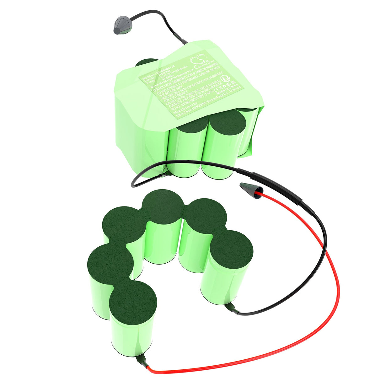 20.4V, Ni-MH, 2000mAh, Vacuum battery fits Bosch, Bhn20110/01, Bhn20110/02, 40.80Wh Vacuum Cameron Sino Technology Limited