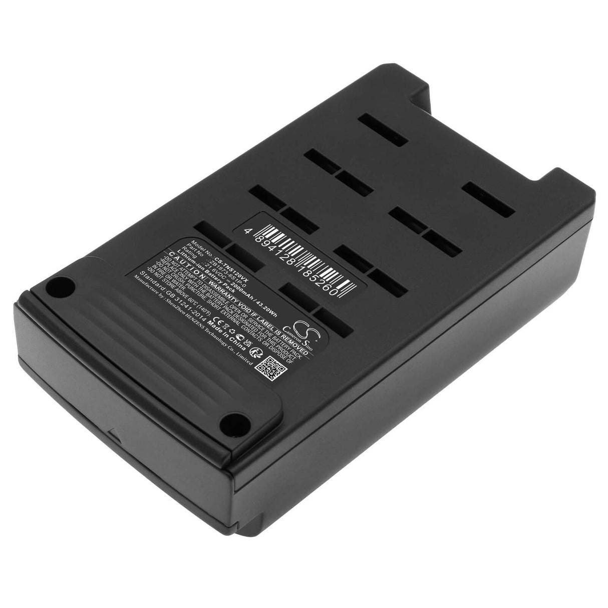 21.6v, Li-ion, 2000mah, Vacuum battery fits Tineco, Pure One S12, Pure One S12 Pro, 43.20wh Vacuum Cameron Sino Technology Limited