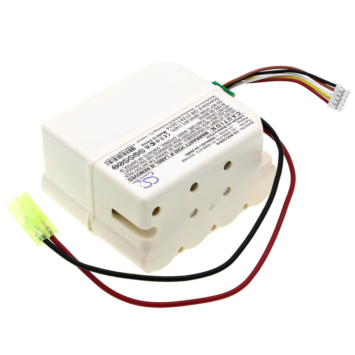21.6V, Li-ion, 3000mAh, Vacuum battery fits Bissell, 2288+, 2289+, 2774+, 64.80Wh Vacuum Cameron Sino Technology Limited