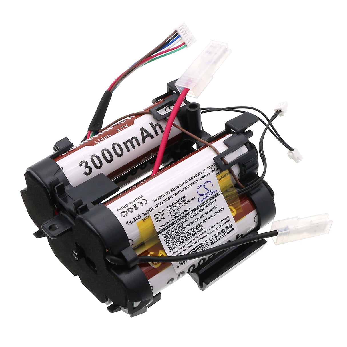 21.6V, Li-ion, 3000mAh, Vacuum battery fits Aeg, Qx9-1-40, Qx9-1-40gg, 64.8Wh Vacuum Cameron Sino Technology Limited