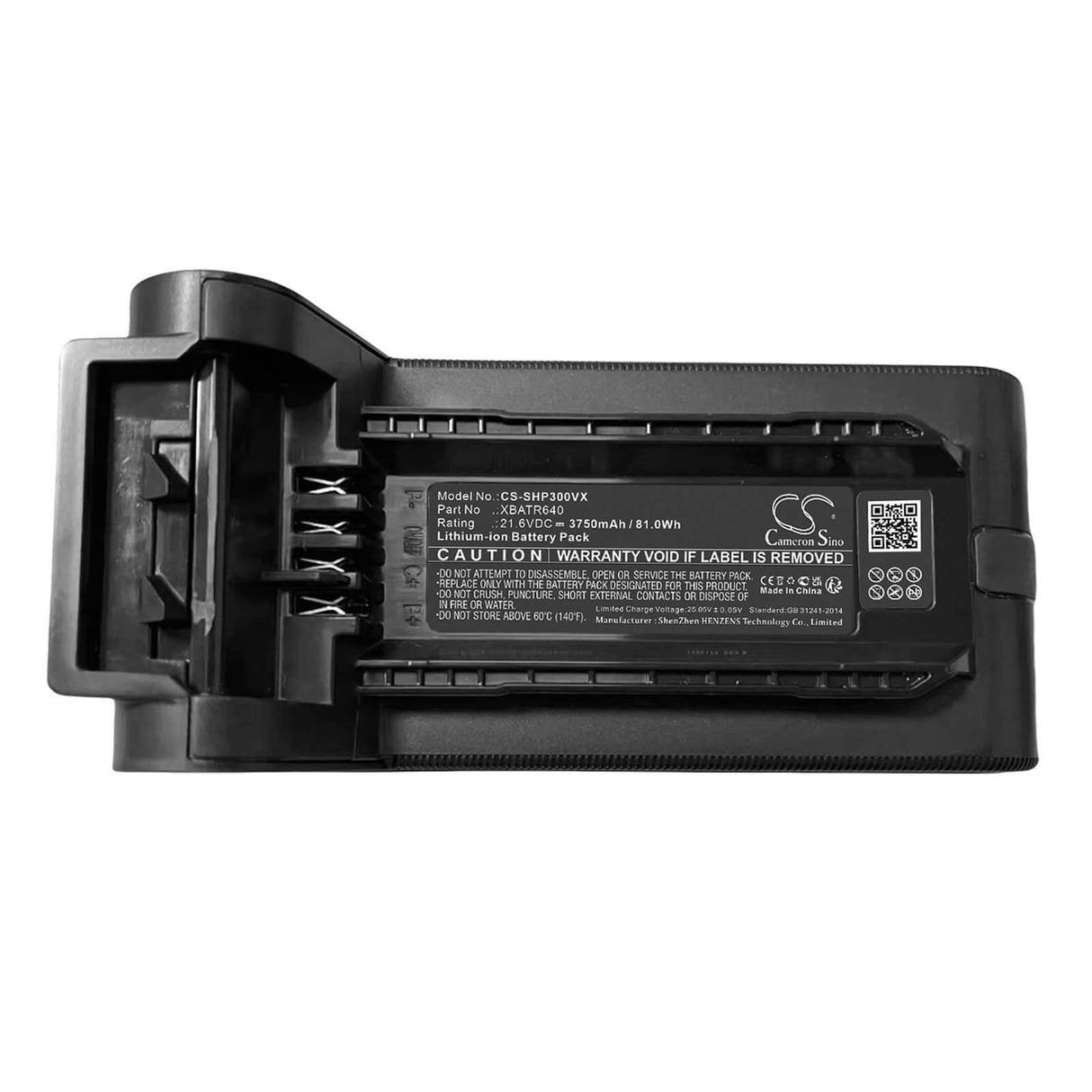 21.6v, Li-ion, 3750mah, Vacuum Battery Fits Shark Ip3000, 81.0wh Vacuum Cameron Sino Technology Limited