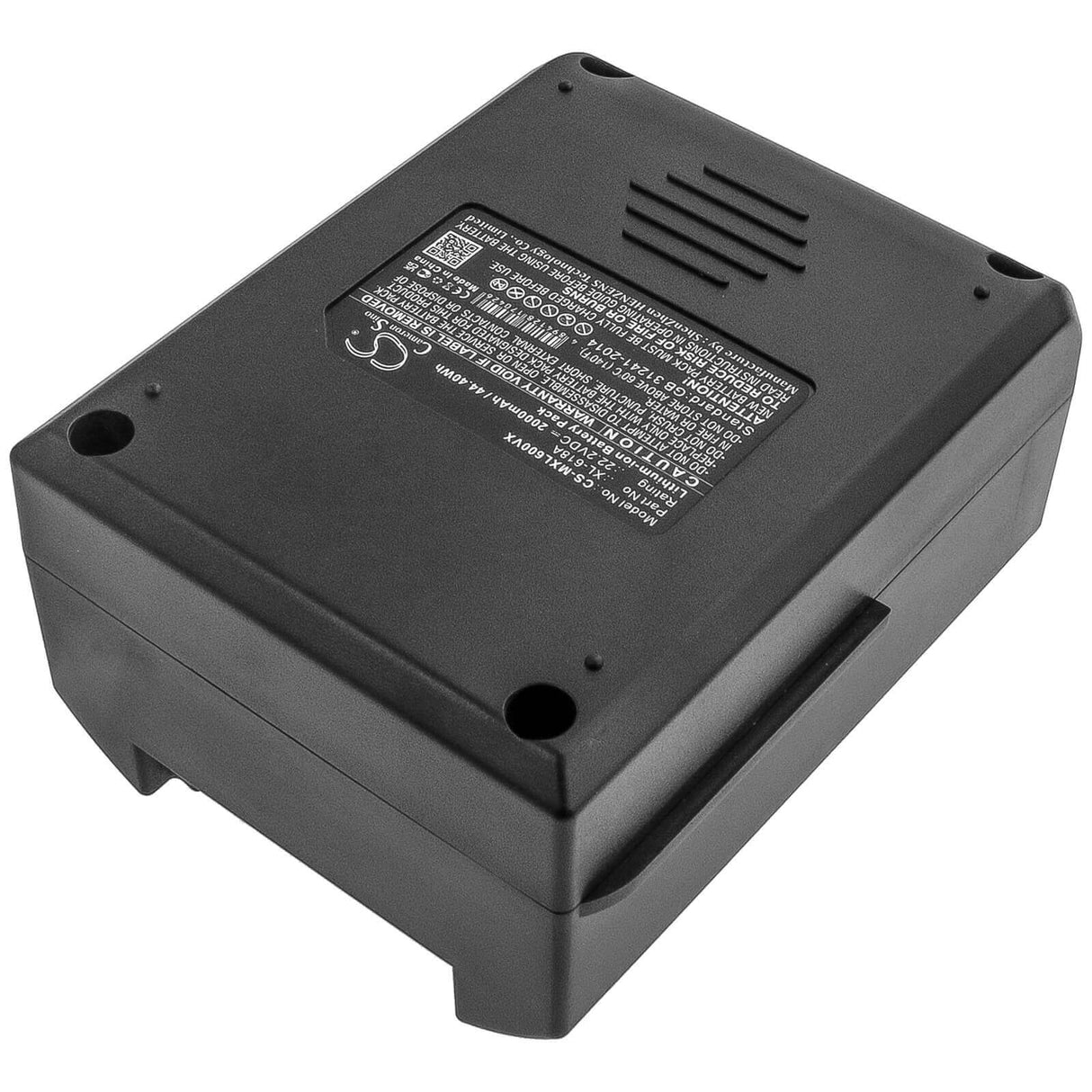 22.2V, Li-ion, 2000mAh, Vacuum battery fits Moosoo, X6, 44.40Wh Vacuum Cameron Sino Technology Limited