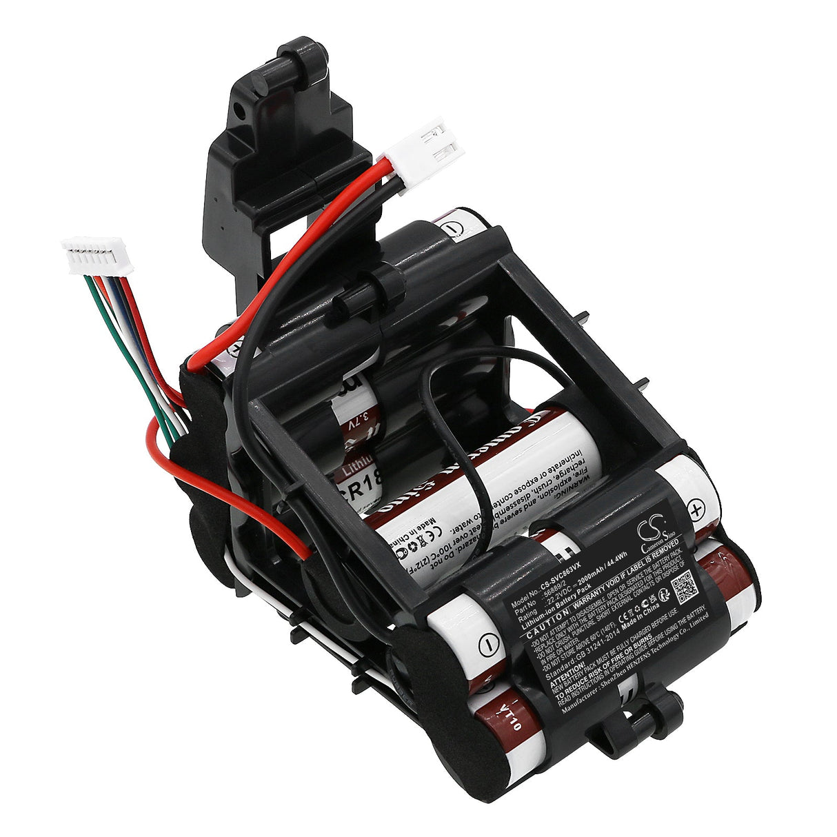 22.2V, Li-ion, 2000mAh, Vacuum Battery fits Sencor, Svc 8621ti, Svc-8621ti, 44.4Wh Vacuum Cameron Sino Technology Limited