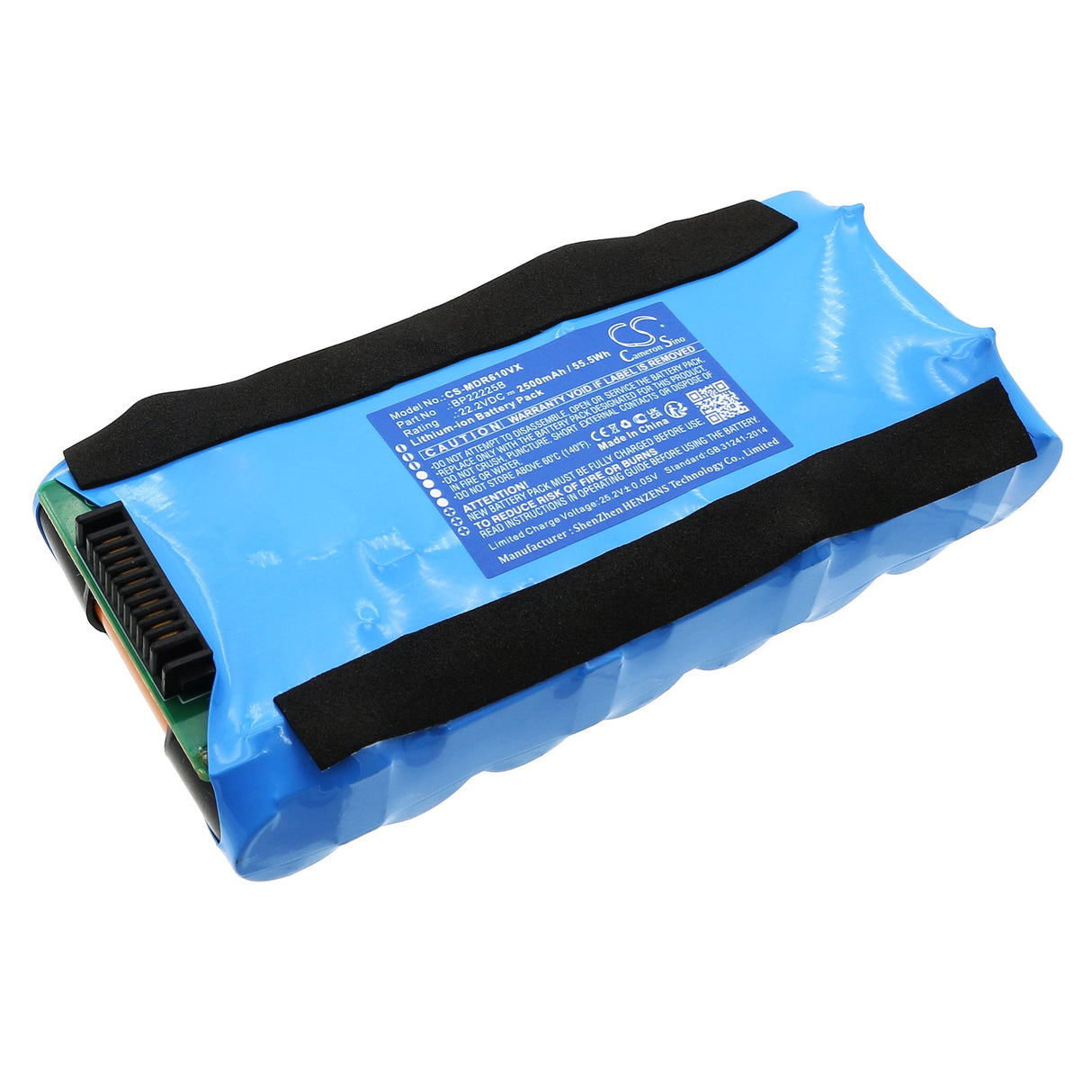 22.2V, Li-ion, 2500mAh Vacuum Battery fits Media, Fc6, G3x6, 55.5Wh Vacuum Cameron Sino Technology Limited