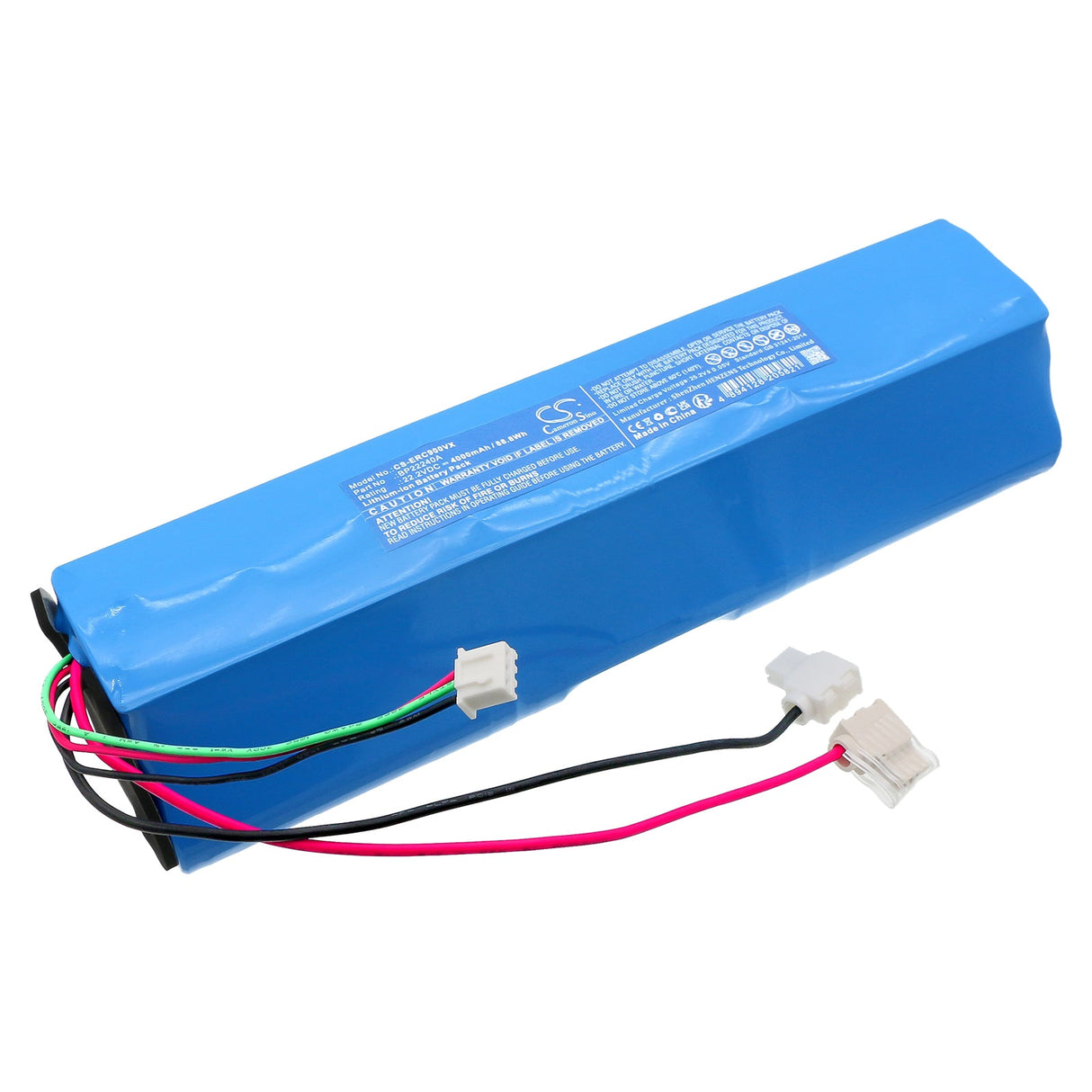 22.2V, Li-ion, 4000mAh Vacuum Battery fits Eureka, Fc9, 88.8Wh Vacuum Cameron Sino Technology Limited