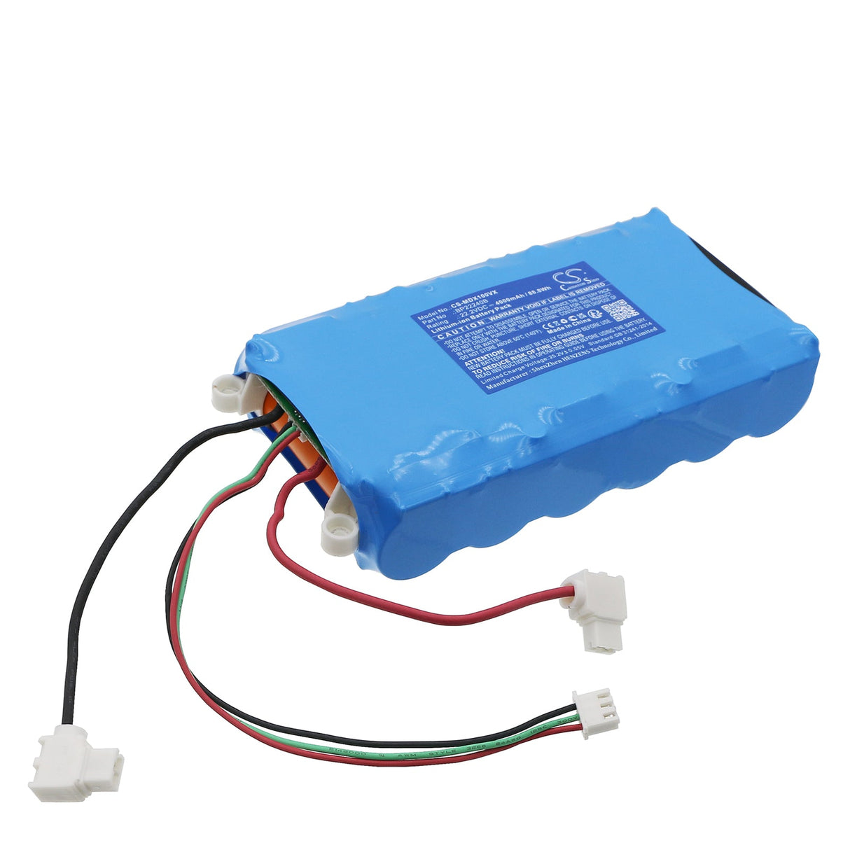 22.2V, Li-ion, 4000mAh Vacuum Battery fits Media, G6 Pro, G6 Tpro, 88.8Wh Vacuum Cameron Sino Technology Limited