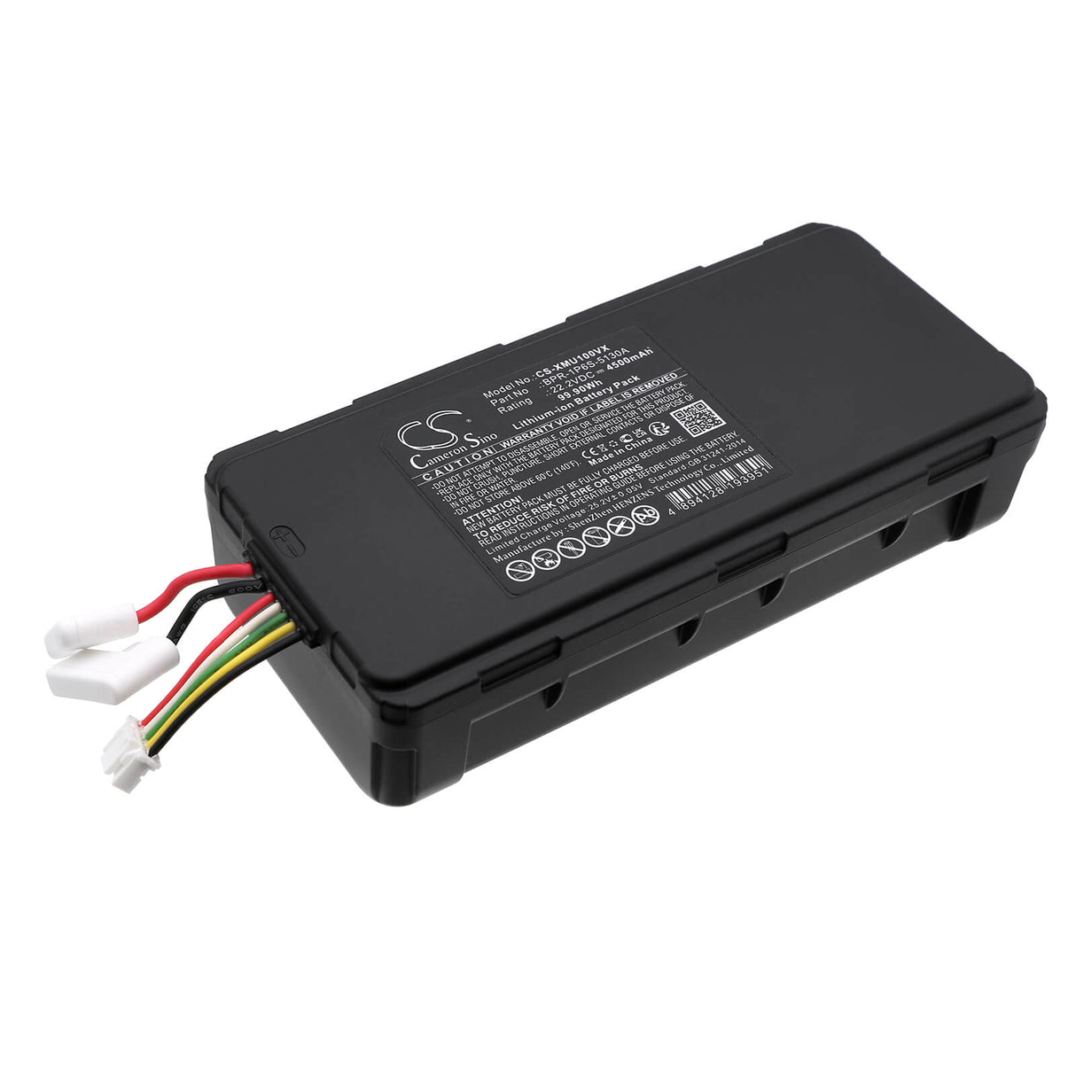 22.2V, Li-ion, 4500mAh, Vacuum battery fits Roborock, Dyad Air Wet, Dyad U10, U10, 99.90Wh Vacuum Cameron Sino Technology Limited