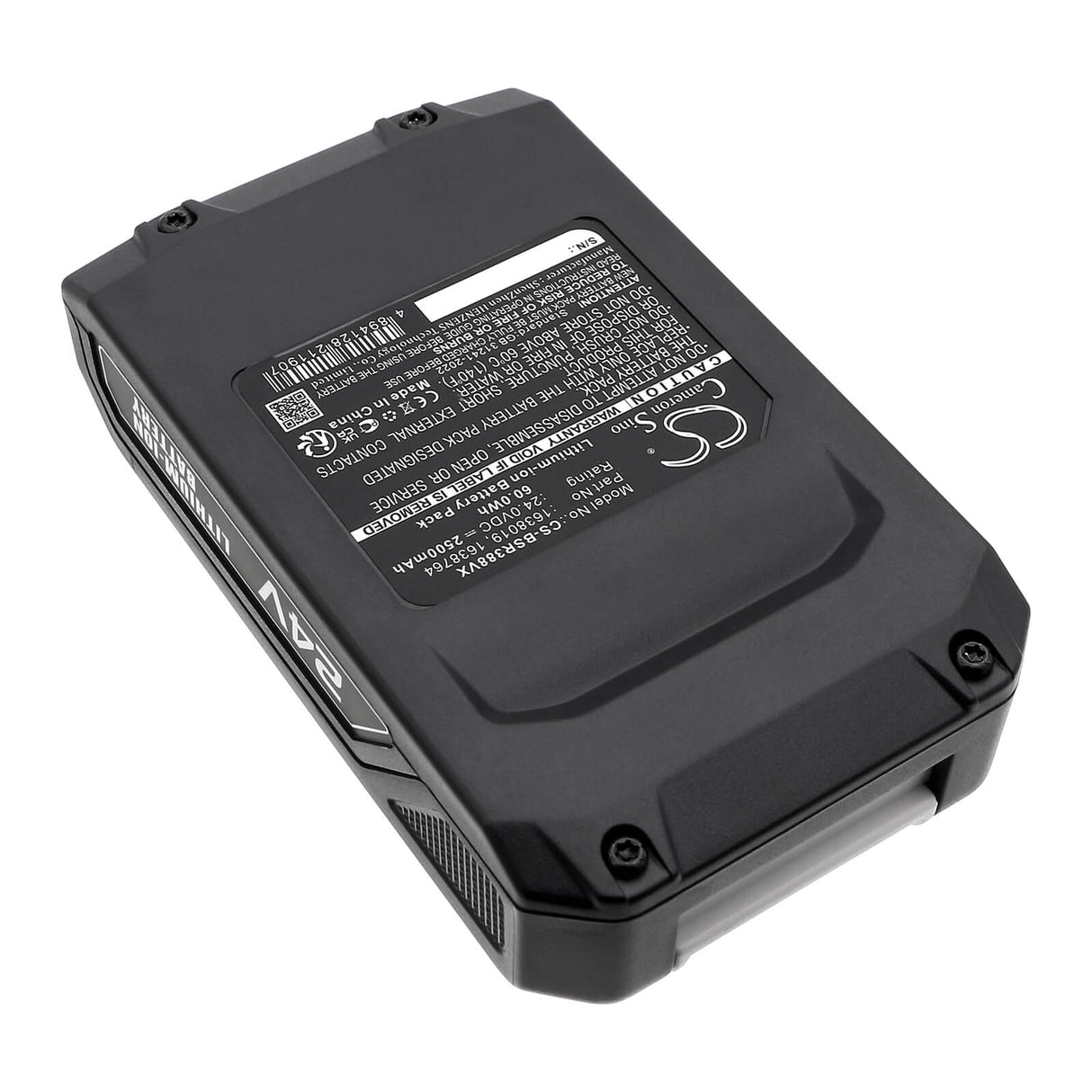 24.0V, Li-ion, 2500mAh, Vacuum battery fits Bissell, 3789, 3789u, 60.0Wh Vacuum Cameron Sino Technology Limited