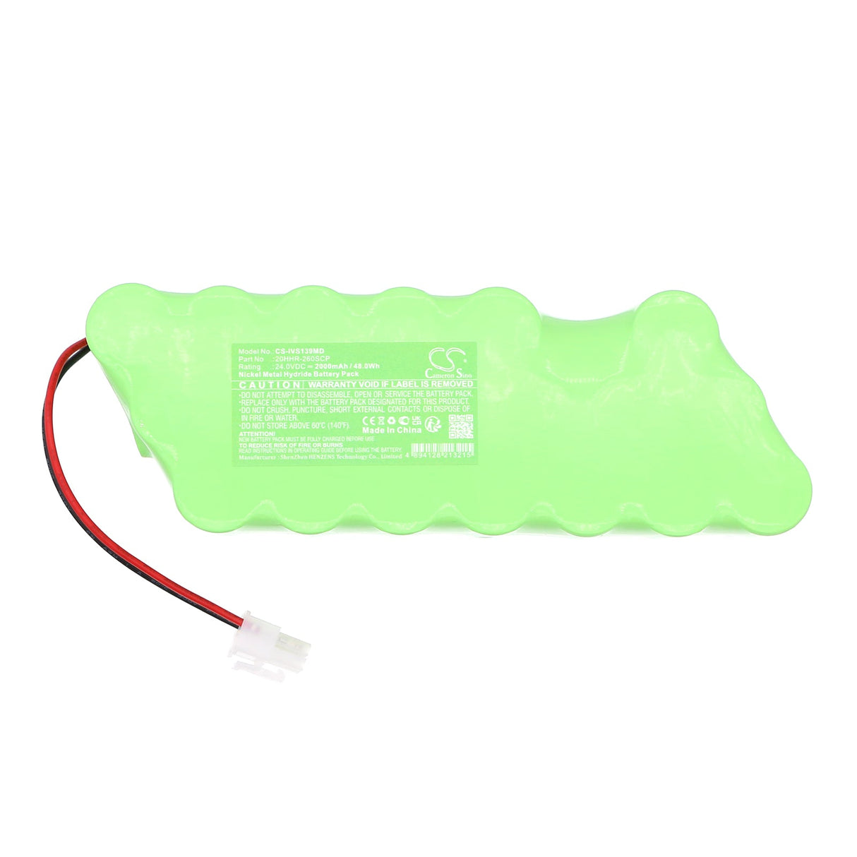 24.0V, Ni-MH, 2000mAh, Medical battery fits Invacare, Lifter Robin Type 1493139, 48.0Wh Medical Cameron Sino Technology Limited (Medical)