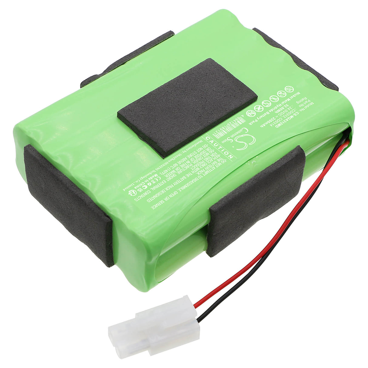 24.0V, Ni-MH, 2200mAh, Medical battery fits Mangar, Cd0312, Airflo 24 Low Pressure Air Com, 52.80Wh Medical Cameron Sino Technology Limited (Medical)