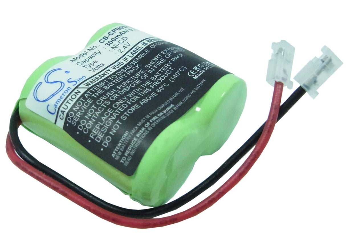 2.4V, Ni-CD, 300mAh, Cordless Phone battery fits Universal, 2/3aa X 2, 2/3aa X 2, 0.72Wh Cordless Phone Cameron Sino Technology Limited (Cordless Phone)