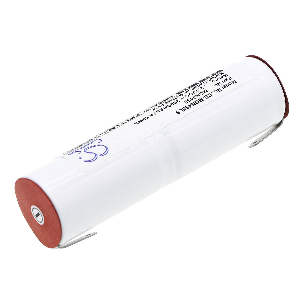 2,4V, Ni-CD, 2000mAh, batterie d'éclairage de secours compatible avec Saft, 2 Krmt 23/43, 134891, 135869, 4,80Wh Éclairage de secours Cameron Sino Technology Limited