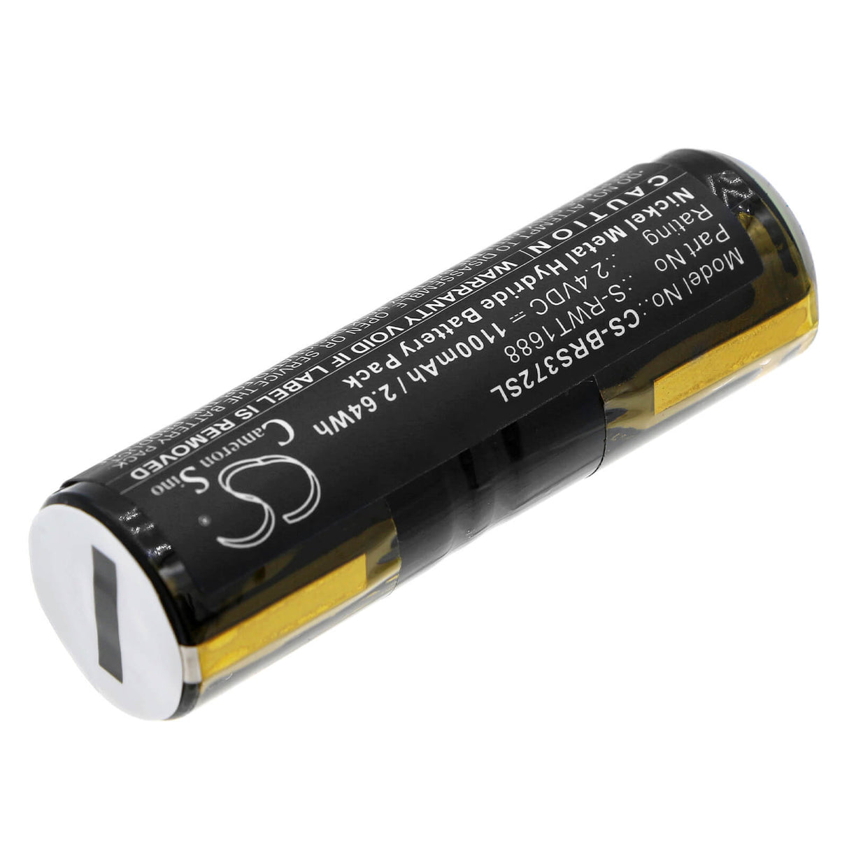 2.4V, Ni-MH, 1100mAh, Toothbrush battery fits Rowenta, Braun, Krups, 1103425149, 4717, Dlx S18.535.3, 2.64Wh Toothbrush Cameron Sino Technology Limited