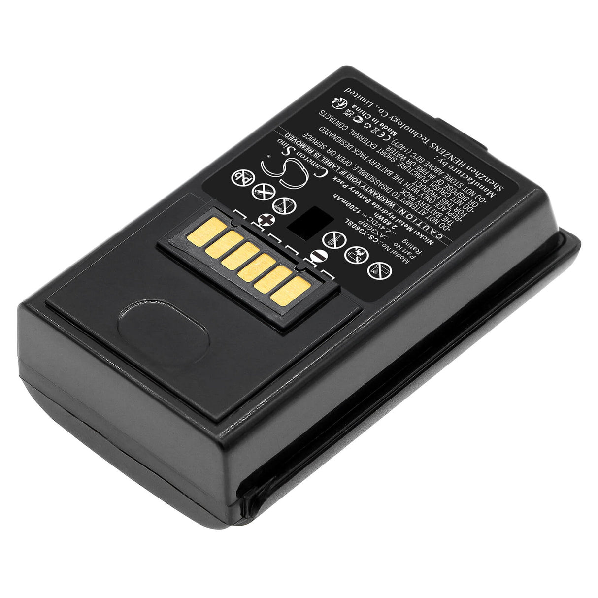 2,4V, Ni-MH, 1200mAh, batterie de console de jeu pour Microsoft, Ax3gbp, Xbox X360, 2.88Wh Console de jeu Cameron Sino Technology Limited