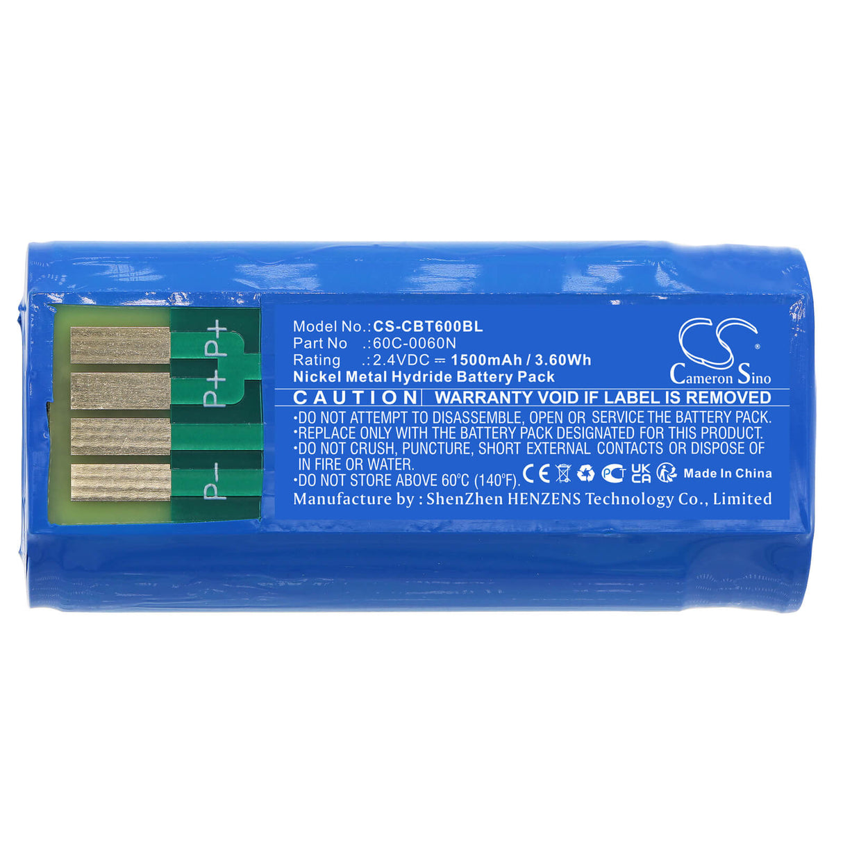 2.4v, Ni-mh, 1500mah, Crane Remote Battery Fits Cattron Theimeg, 70c0003kit, 3.60wh Crane Remote Control Cameron Sino Technology Limited