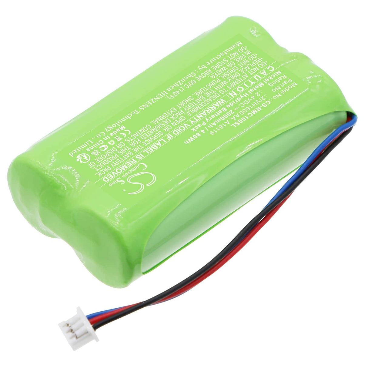 2.4v, Ni-mh, 2000mah, Batterie Compatible avec Raymarine, Smart Controller, Smart Controller Wireless Auto, 4.80wh Systèmes de Démarrage et d'Entrée à Distance Cameron Sino Technology Limited