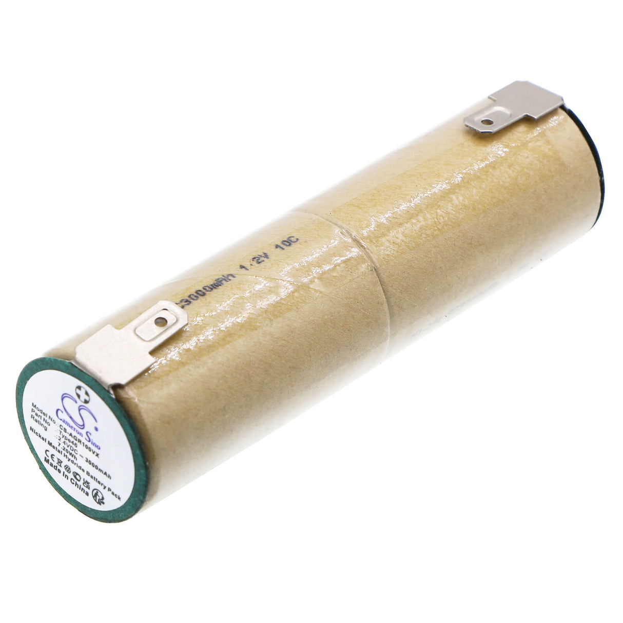 2.4V, Ni-MH, 3000mAh, Vacuum battery fits Aeg, Junior 1000, 7.20Wh Vacuum Cameron Sino Technology Limited