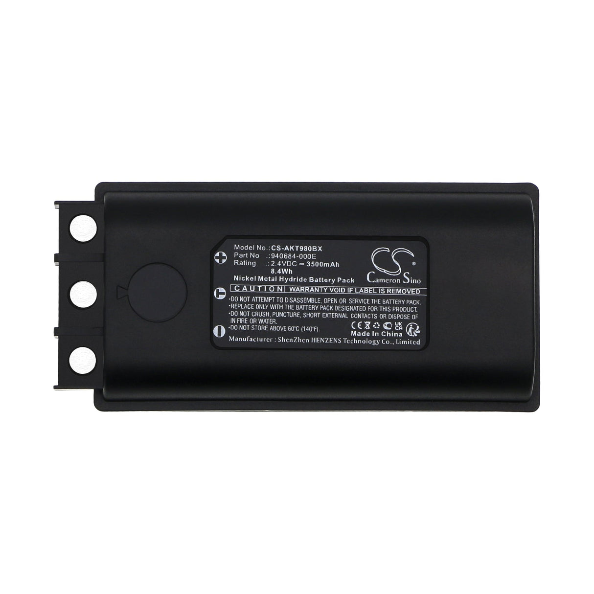 2.4v, Ni-mh, 3500mah, Crane Battery Fits 200j Transmitters, Mc98 Transmitters, 8.4wh Crane Remote Control Cameron Sino Technology Limited