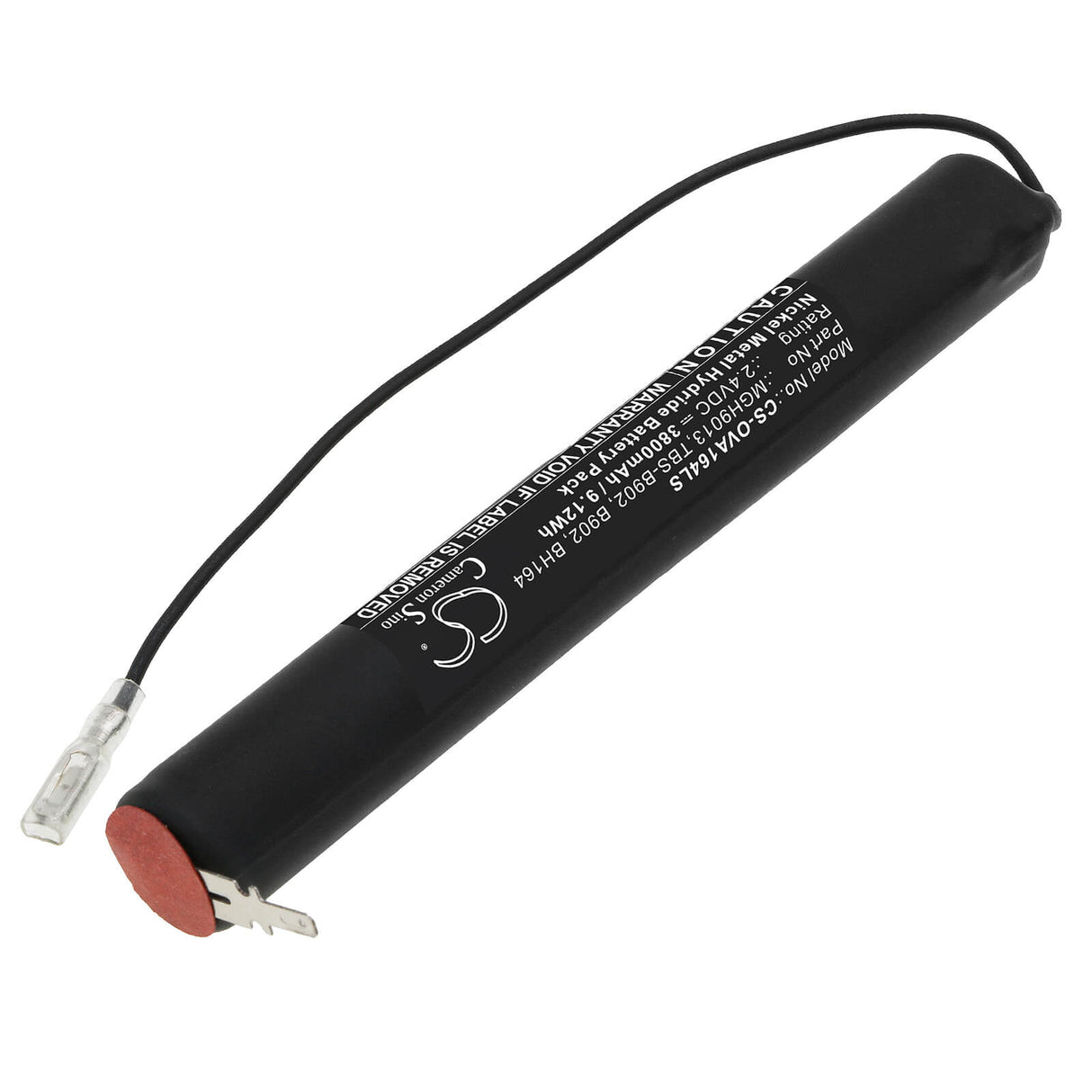 2.4V, Ni-MH, 3800mAh, Batterie d'éclairage d'urgence compatible avec Mackwell, B902, 2qqmh40cp, 2qqmh4-0-cp, 9.12Wh Éclairage d'urgence Cameron Sino Technology Limited