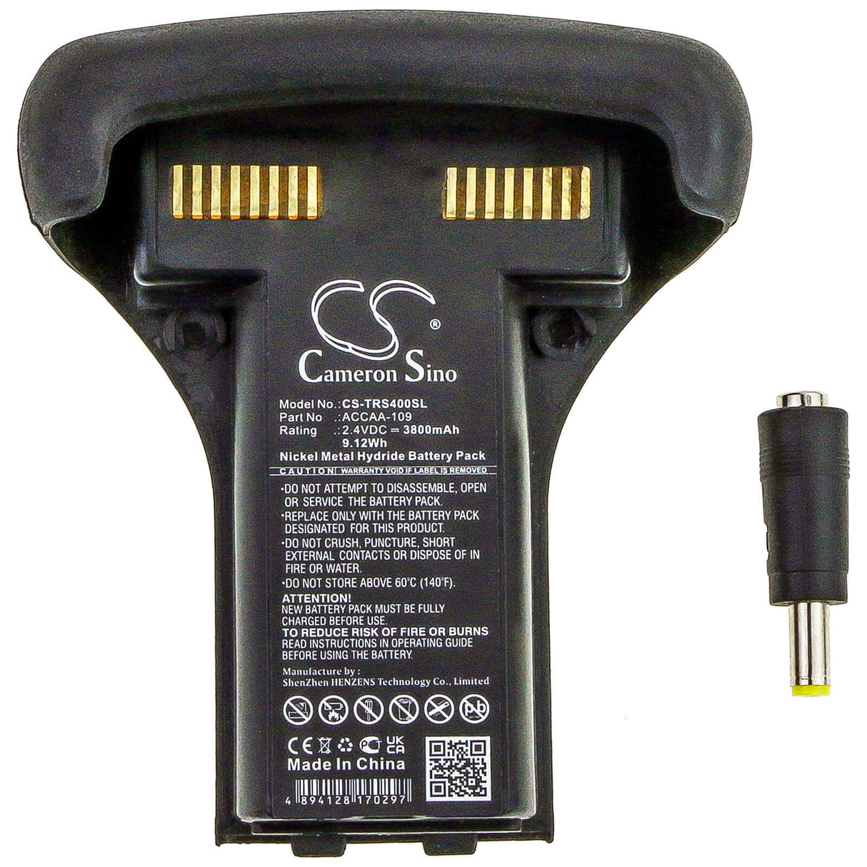 2.4V, Ni-MH, 3800mAh, Equipment battery fits Trimble, Accaa-109, Recon 200, Recon 200x, 9.12Wh Equipment, Survey, Test Cameron Sino Technology Limited
