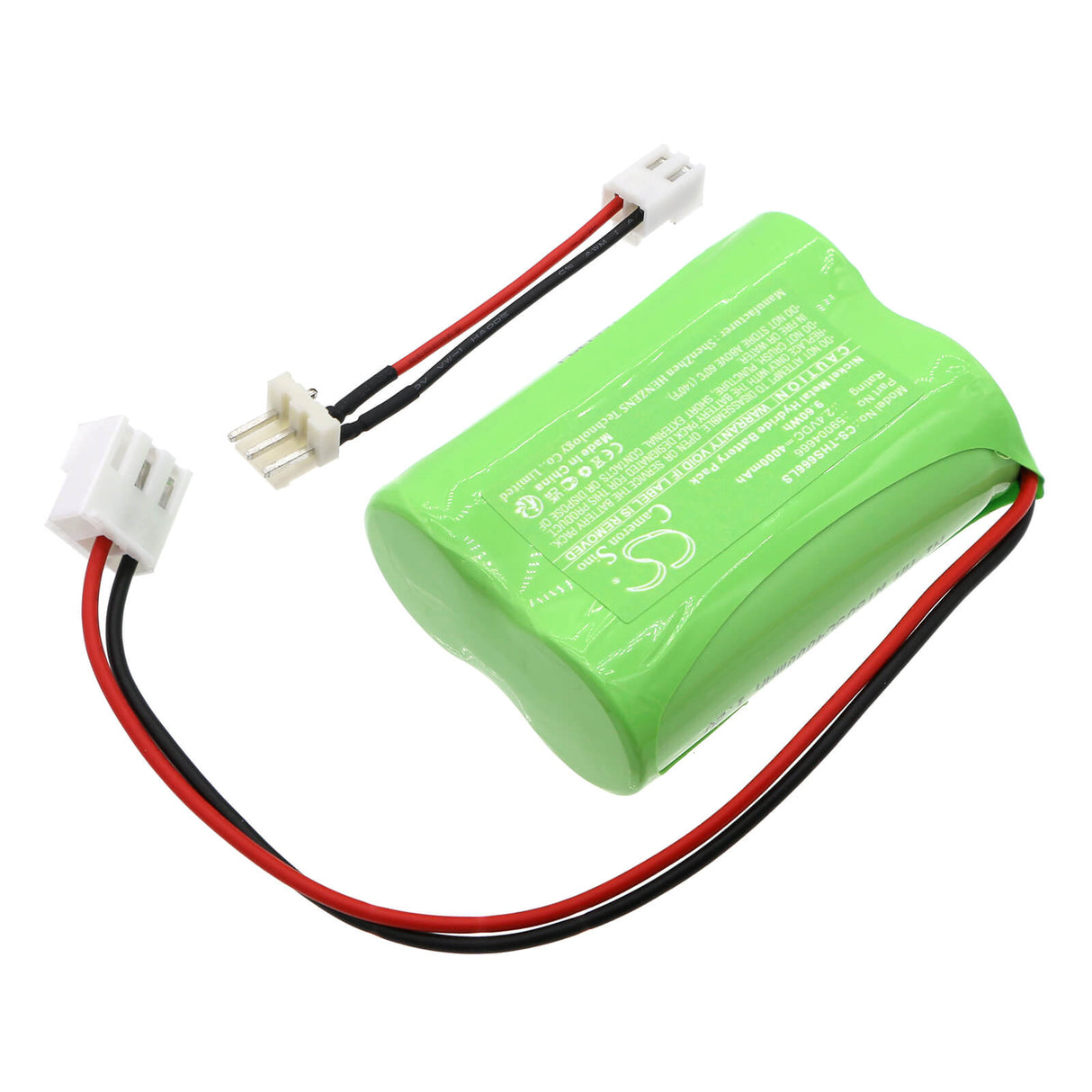 2.4V, Ni-MH, 4000mAh, batterie d'éclairage de secours compatible avec Thorn Voyager, 59004666, Star, 9.60Wh Éclairage de secours Cameron Sino Technology Limited