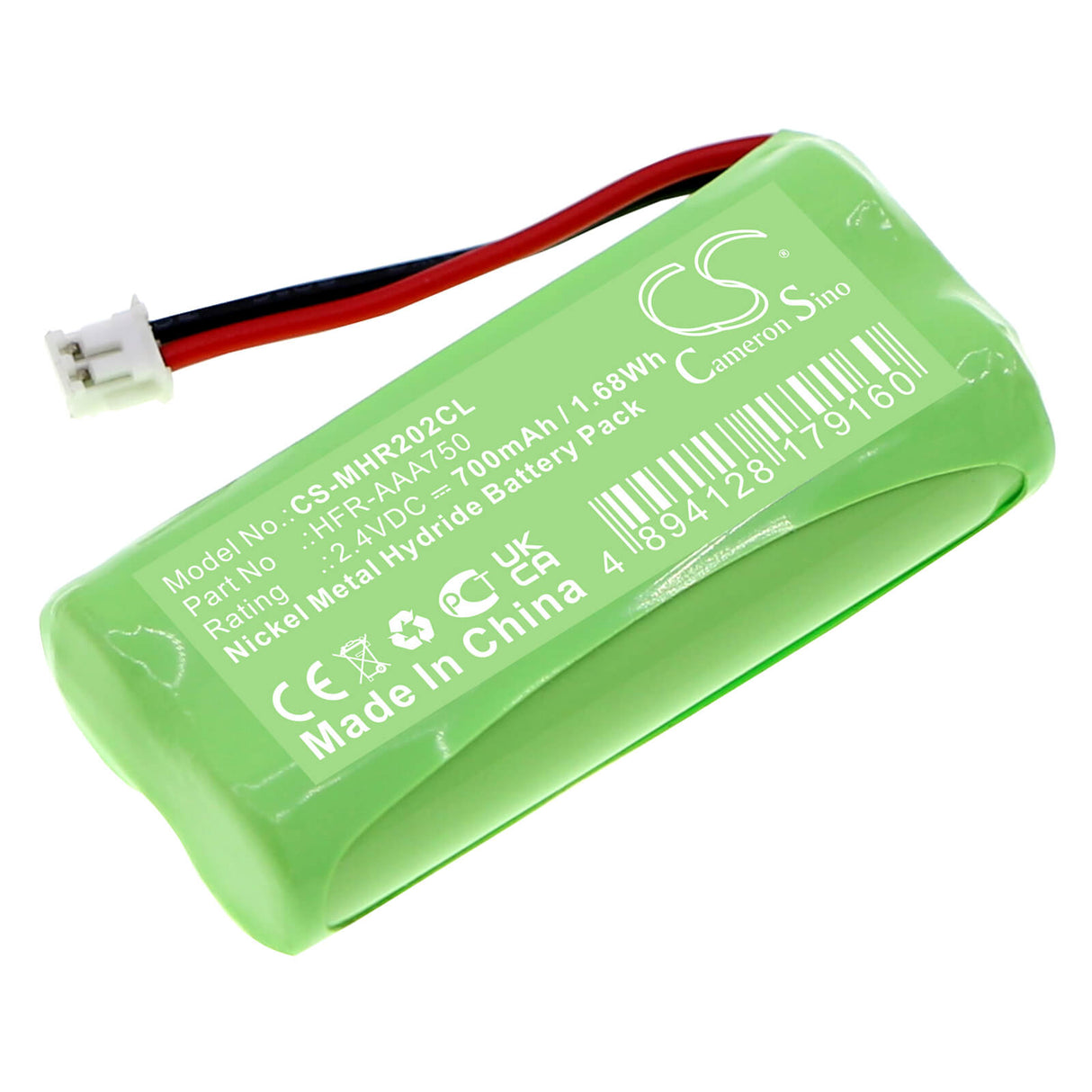 2.4V, Ni-MH, 700mAh, batterie de téléphone sans fil compatible avec Motorola, Hfr-aaa750, O201c, O202c, 1.68Wh Téléphone sans fil Cameron Sino Technology Limited (Téléphone sans fil)