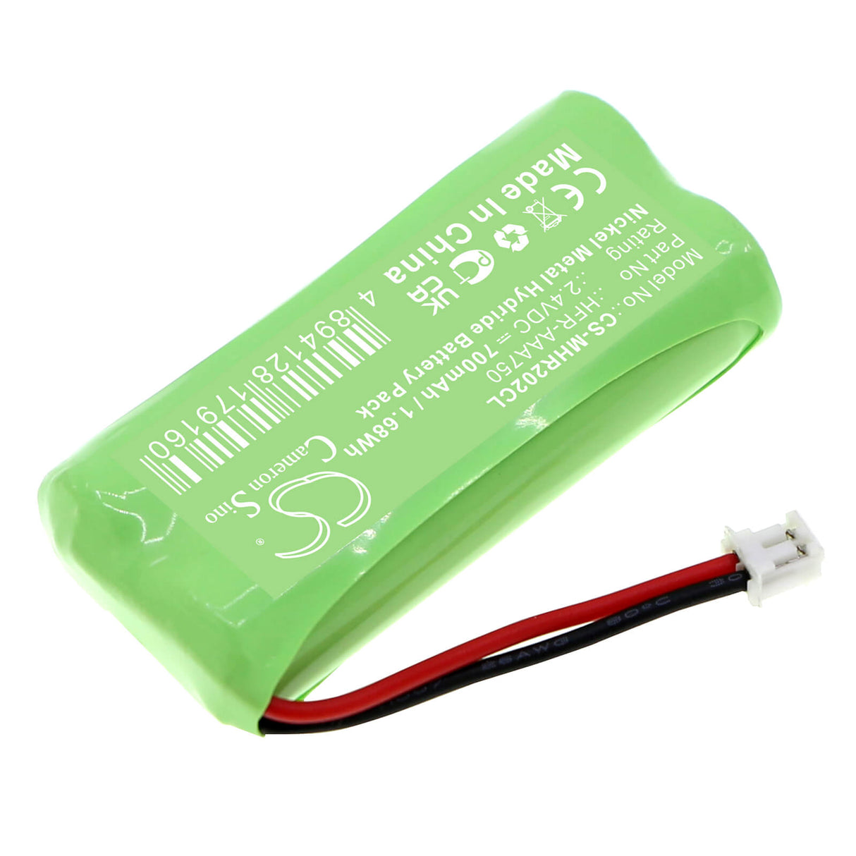 2.4V, Ni-MH, 700mAh, batterie de téléphone sans fil compatible avec Motorola, Hfr-aaa750, O201c, O202c, 1.68Wh Téléphone sans fil Cameron Sino Technology Limited (Téléphone sans fil)
