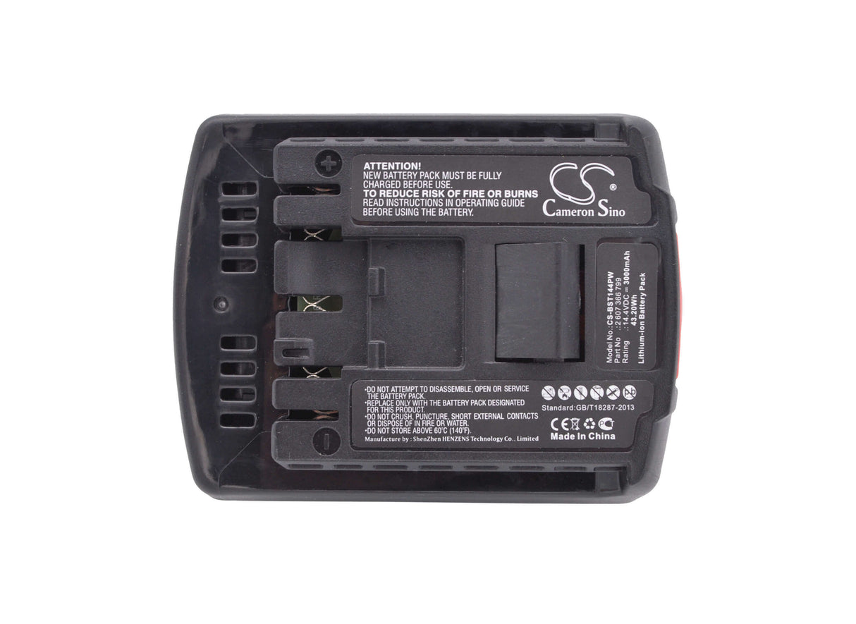 Battery For Bosch 25614, 26614, 26614-01 14.4v, 3000mah - 43.20wh Power Tools Cameron Sino Technology Limited (Suspended)