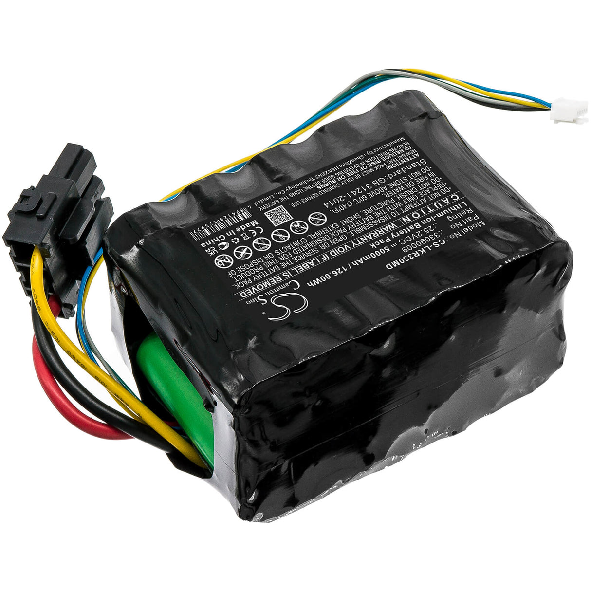 25,2V, Li-ion, 5000mAh, Batterie médicale compatible avec Likoguard, 33090009, Likoguard L, Lève-personne aérien, 126,00Wh Cameron Sino Technology Limited (Médical)