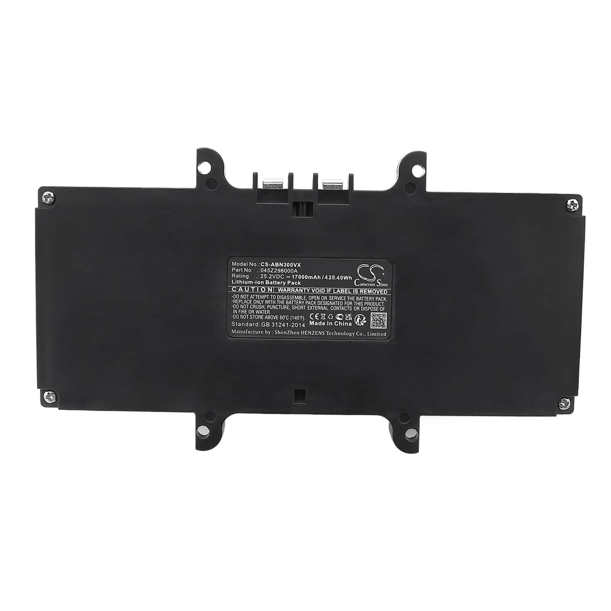 25.2V, Li-ion, 17000mAh, Lawn Mowers battery fits Ambrogio, 045z298000a, Nemh2o, 428.40Wh Lawn Mowers Cameron Sino Technology Limited (Dangerous Goods)