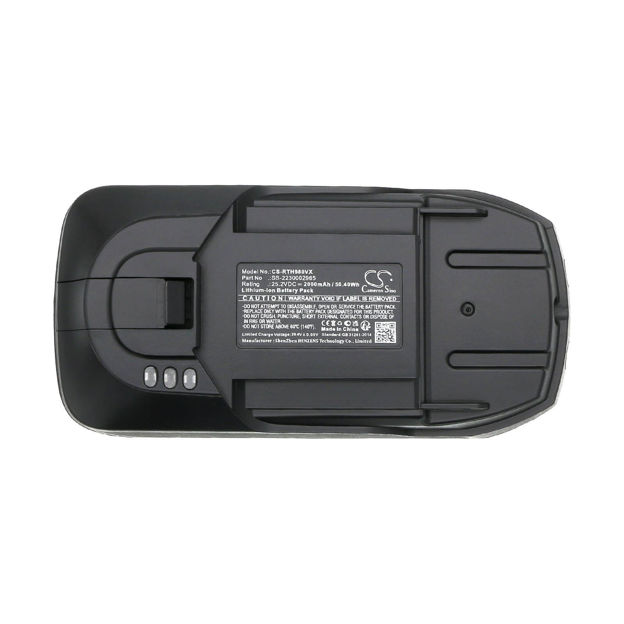 25.2V, Li-ion, 2000mAh, Battery fits Obh Nordica, Air Force 11.60, Eo9871, 50.40Wh Vacuum Cameron Sino Technology Limited (Suspended)