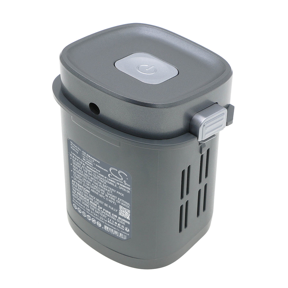 25.2V, Li-ion, 2400mAh, Vacuum battery fits Xiaomi, Viomi, A9, Vxxc09, 60.48Wh Vacuum Cameron Sino Technology Limited