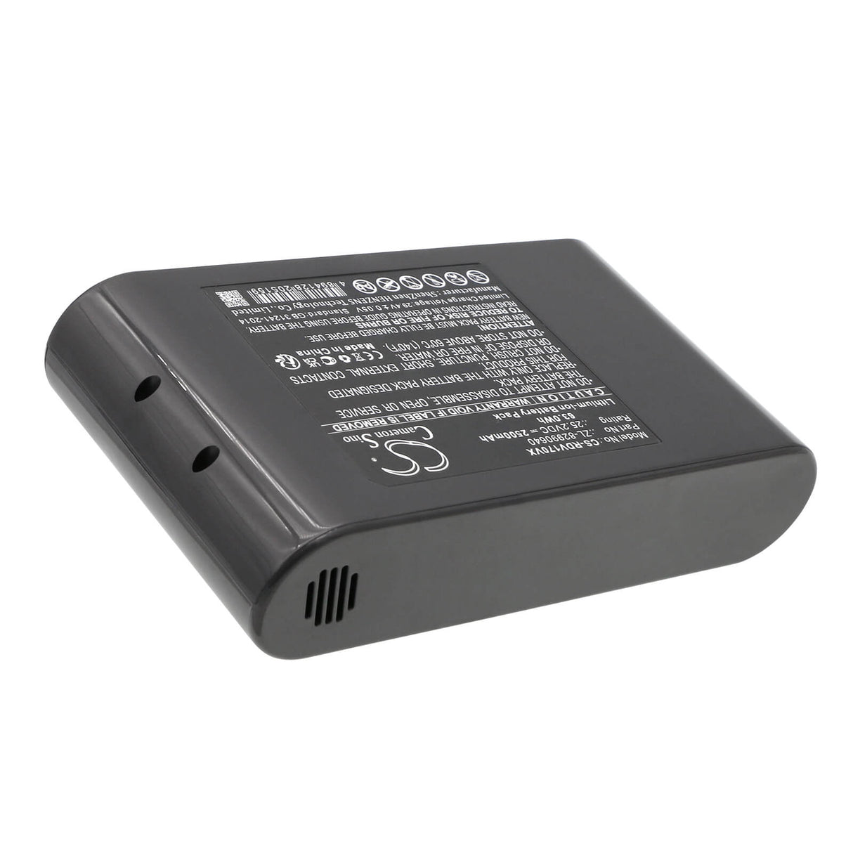 25.2v, Li-ion, 2500mah, Vacuum battery Fits Redroad V17, 63.0wh Vacuum Cameron Sino Technology Limited