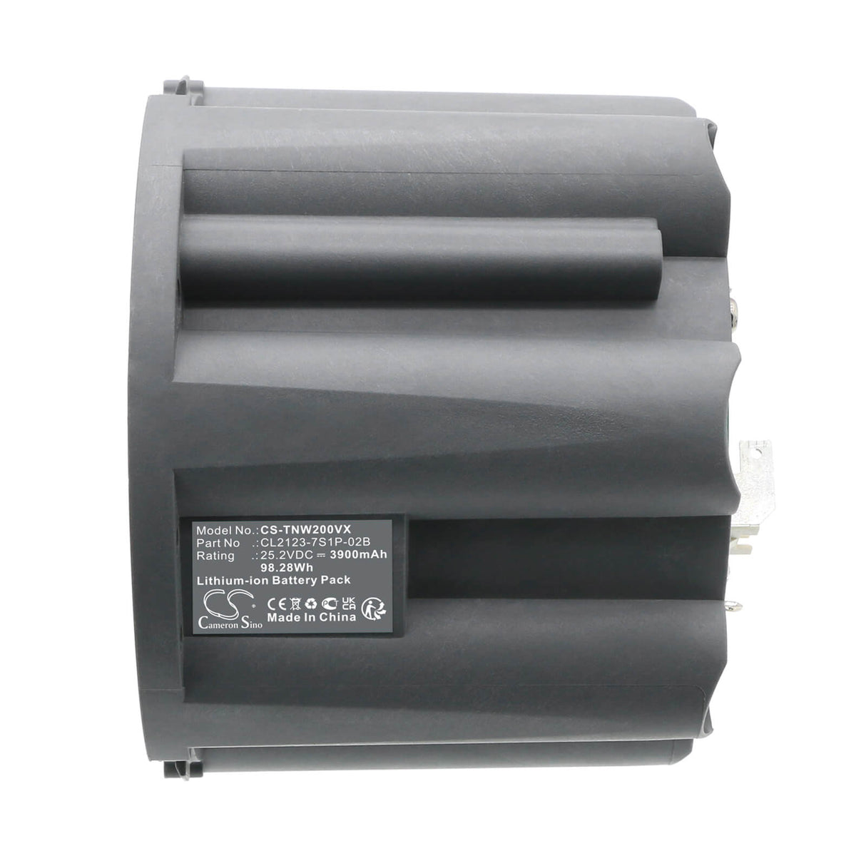 25.2V, Li-ion, 3900mAh, Vacuum battery fits Tineco, 3.0led 3.0lcd, 3.0plus, Floor One Booster Pro, 98.28Wh Vacuum Cameron Sino Technology Limited