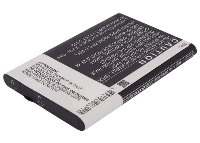 3.7V, Li-ion, 1800mAh, batterie Hotspot compatible avec Novatel Wireless, 40115126-001, Mifi 500 Lte, Mifi 5510, 6.66Wh Hotspot Cameron Sino Technology Limited