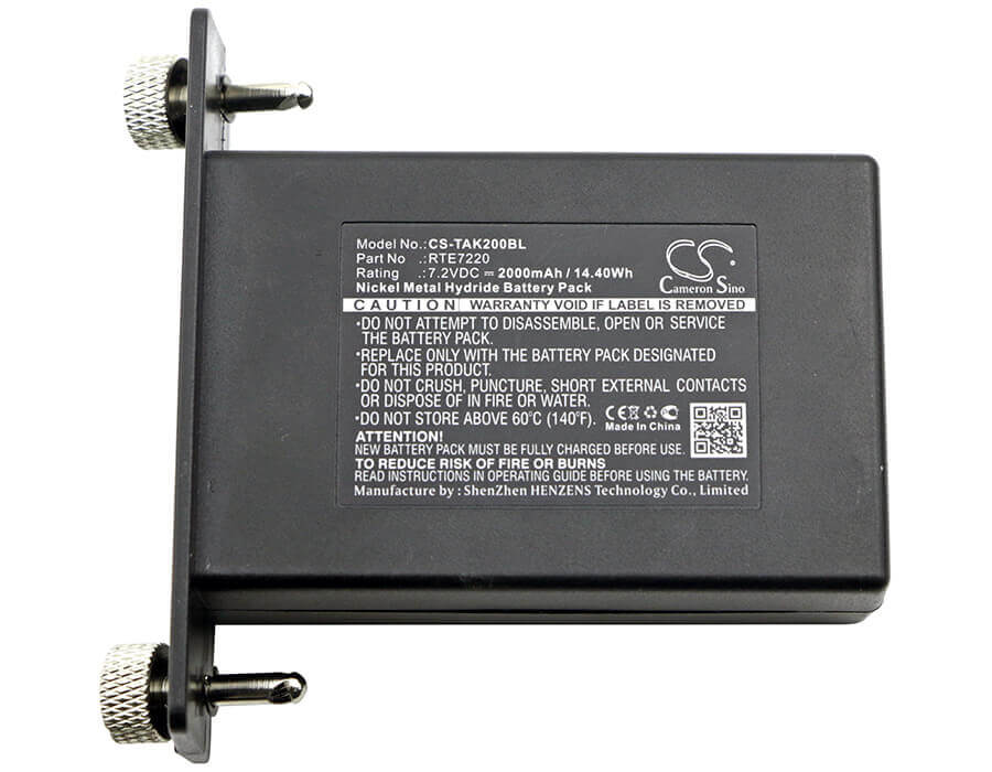 Crane Remote Battery For Schwing Betonpumpe Ak2 7.2v, 2000mah - 14.40wh Crane Remote Control Cameron Sino Technology Limited