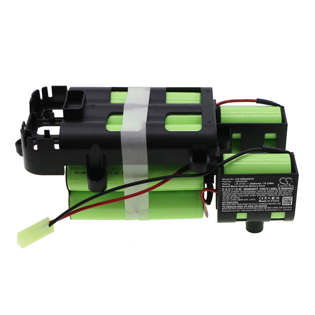26.4V, Ni-MH, 3000mAh, Vacuum battery fits Hoover, Atn264r, Atn264r011, Atn264r1011, 79.20Wh Vacuum Cameron Sino Technology Limited