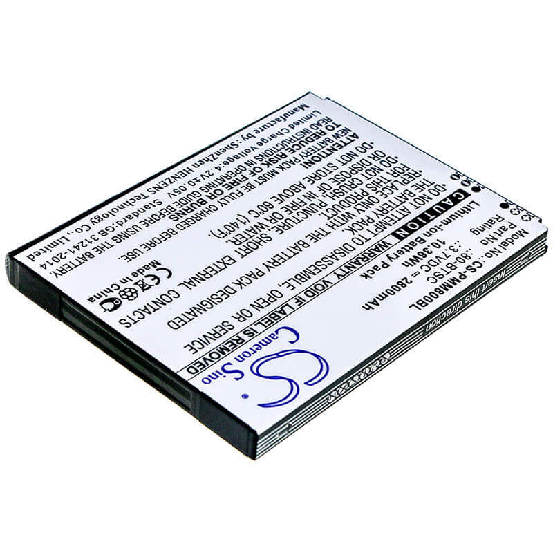 Batterie pour Point Mobile, Pm80 3.7v, 2800mah - 10.36wh Batteries pour Électronique Cameron Sino Technology Limited (Suspendu)