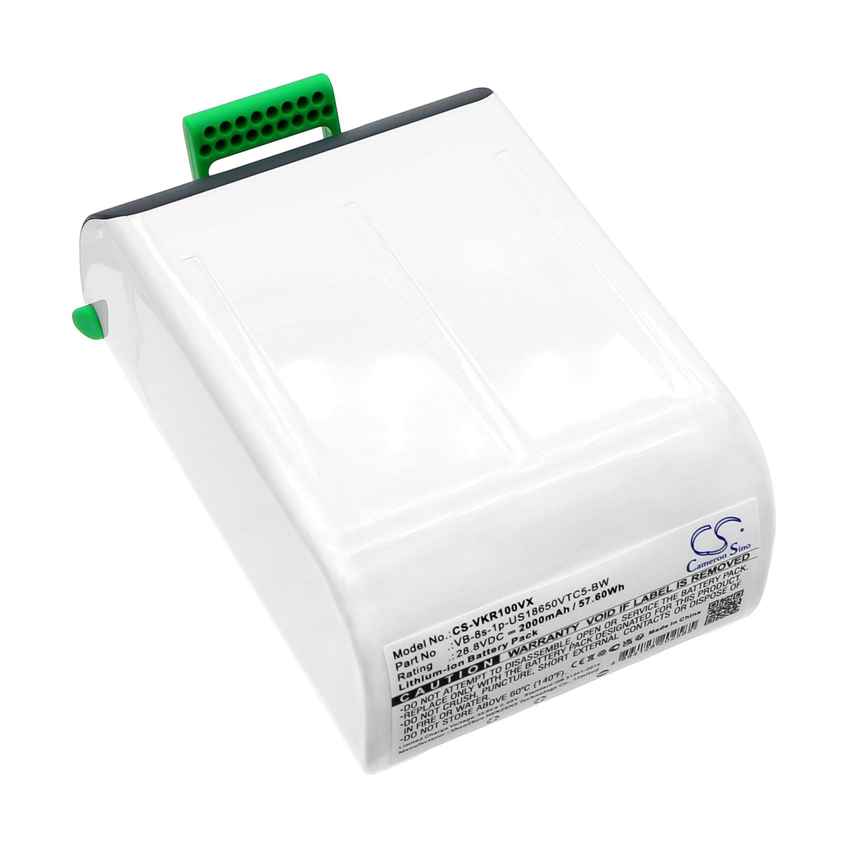 28.8v, Li-ion, 2000mah, Vacuum battery Fits Vorwek Kobold Vb100, 57.6wh Vacuum Cameron Sino Technology Limited
