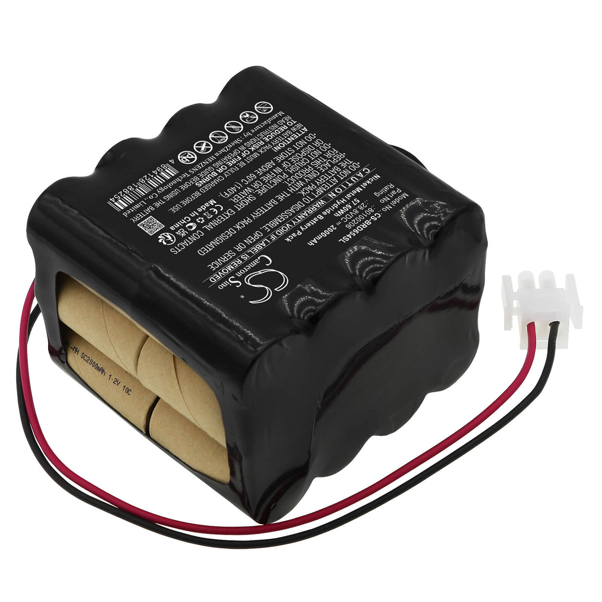 28.8v, Ni-mh, 2000mah, Automatic door battery fits Besam, Rdb 654184, 57.60wh Automatic Doors Cameron Sino Technology Limited