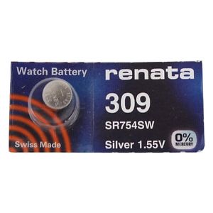 309 - Sr754sw 1.55 Volt Silver Oxide Battery Replacement Coin Cell Batteries Canadianbatteries.com
