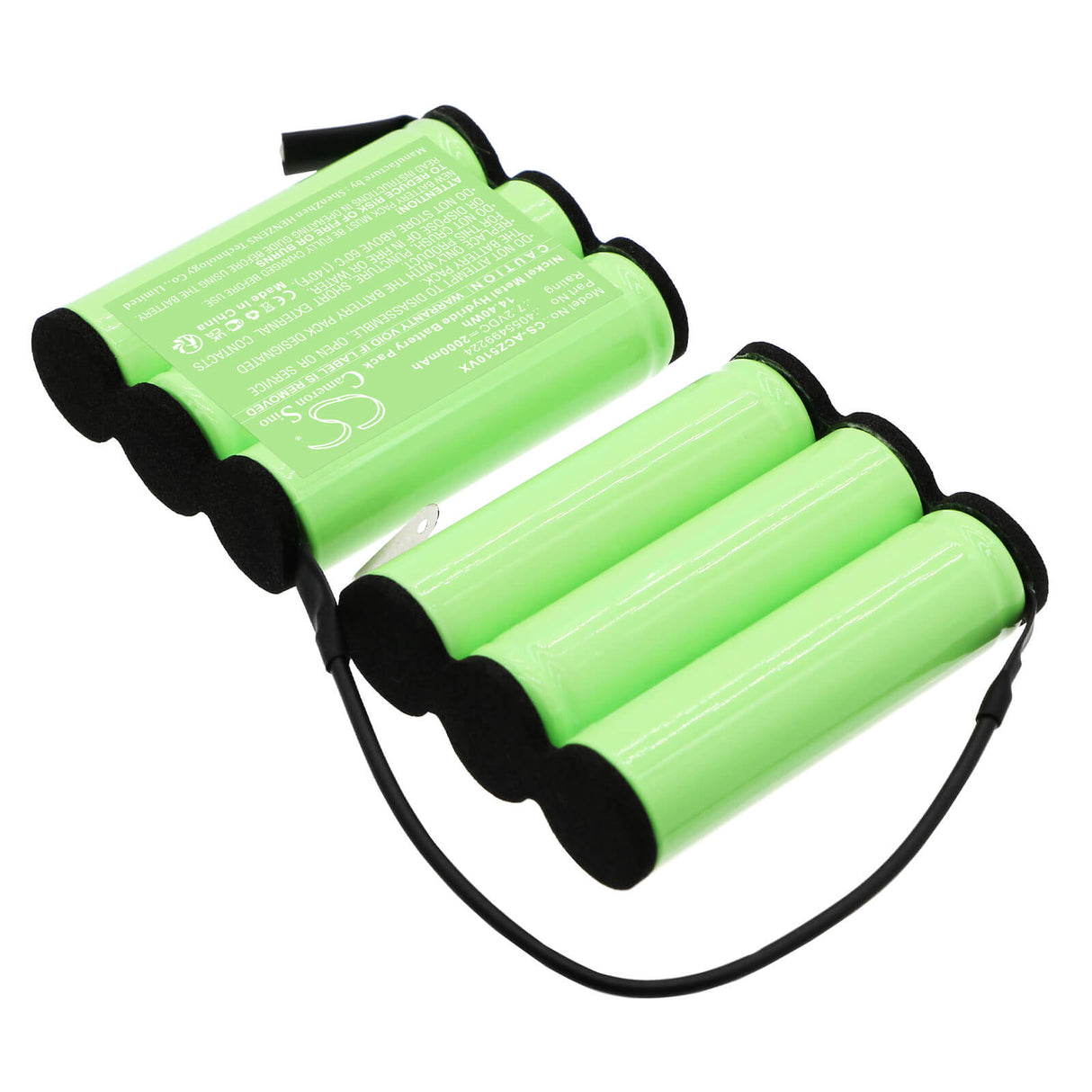 7.2V, Ni-MH, 2000mAh, Vacuum battery fits Aeg, Zb5106, 14.40Wh Vacuum Cameron Sino Technology Limited
