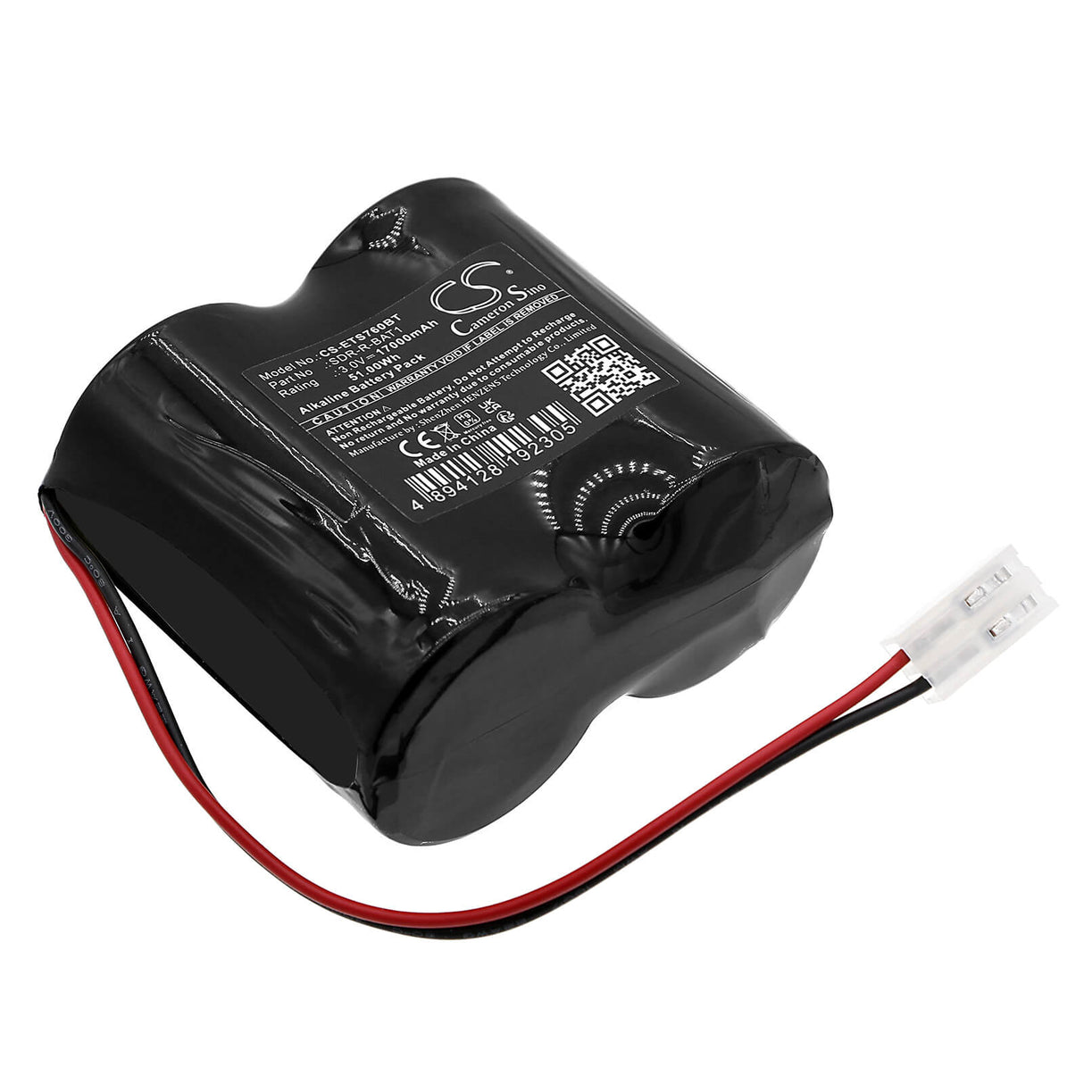 3.0v, Alkaline, 17000mah, Alarm Battery Fits Eaton, 760es Alarm, Scantronic 760sb, 51.00wh Alarm System Cameron Sino Technology Limited