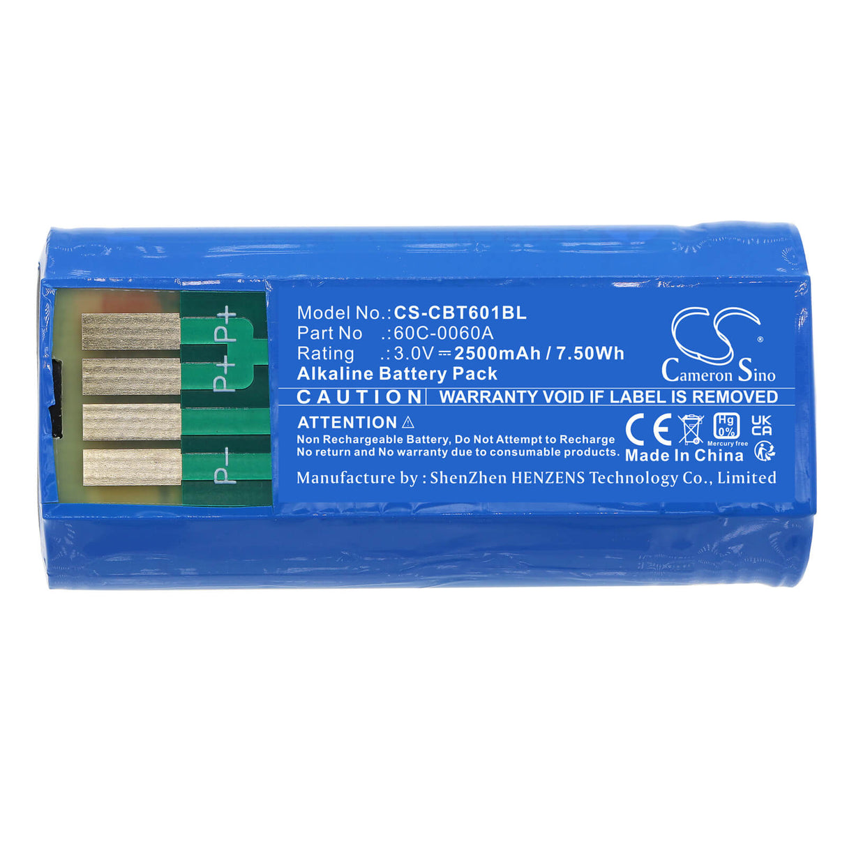 3.0v, Alkaline, 2500mah, Crane Remote Battery Fits Cattron Theimeg, 70c0003kit, 70c-0003kit-c, 7.50wh Crane Remote Control Cameron Sino Technology Limited