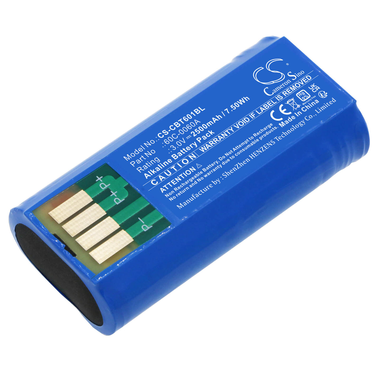 3.0v, Alkaline, 2500mah, Crane Remote Battery Fits Cattron Theimeg, 70c0003kit, 70c-0003kit-c, 7.50wh Crane Remote Control Cameron Sino Technology Limited