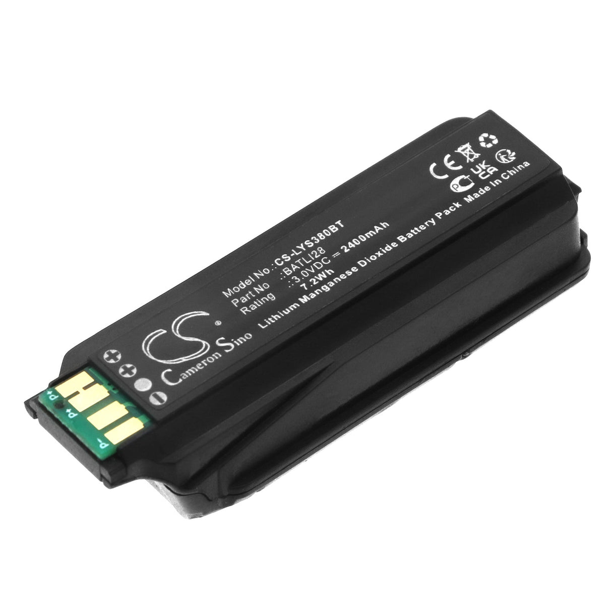 3.0V, Li-MnO2, 2400mAh, Alarm System battery fits Daitem, 171-21x, 172-21x, 7.2Wh Alarm System Cameron Sino Technology Limited