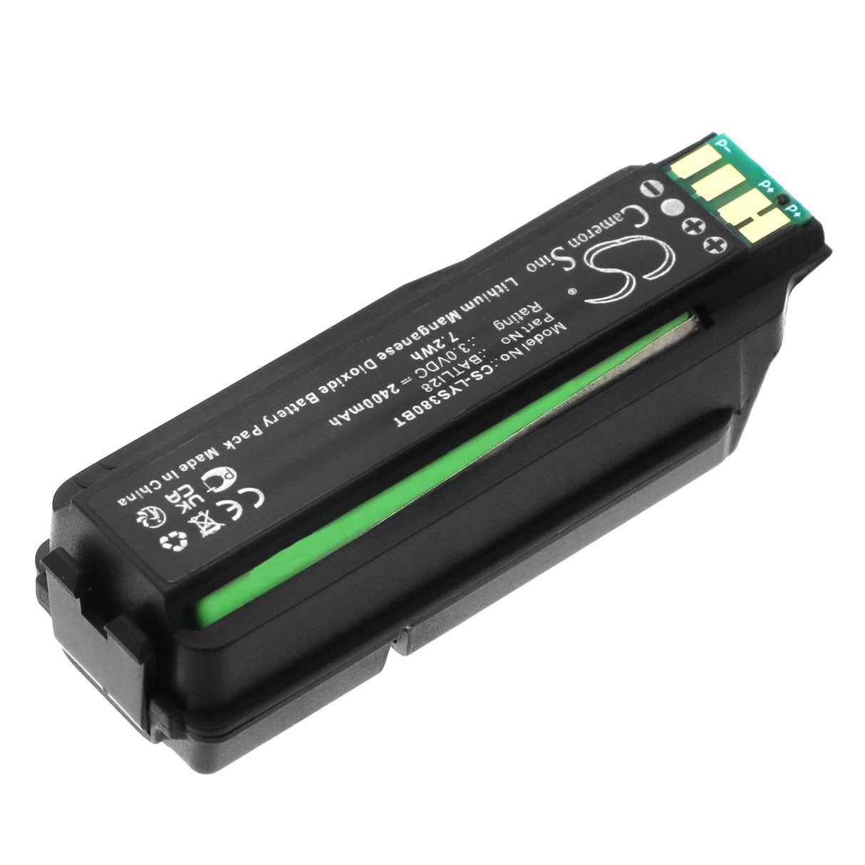 3.0V, Li-MnO2, 2400mAh, Alarm System battery fits Daitem, 171-21x, 172-21x, 7.2Wh Alarm System Cameron Sino Technology Limited